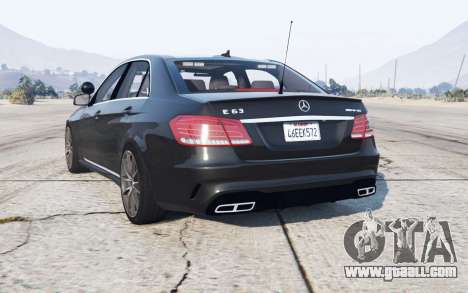 Mercedes-Benz E 63 AMG Unmarked Police