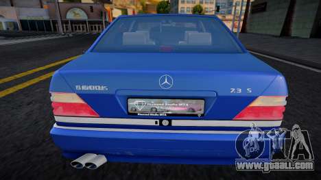 Mercedes-Benz W140 (Diamond) for GTA San Andreas