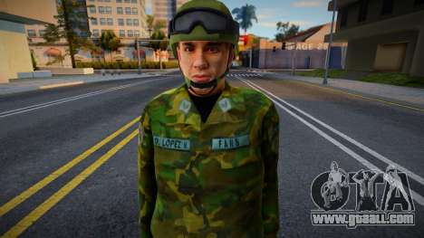 Bolivian soldier (Ejercito) for GTA San Andreas