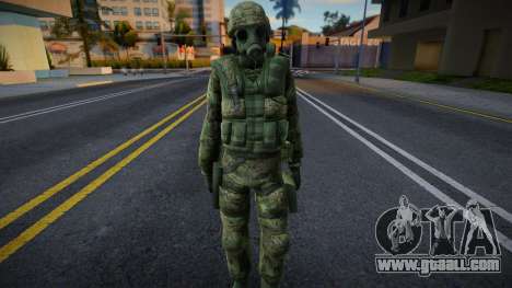 SAS (Tactical Green) from Counter-Strike Source for GTA San Andreas