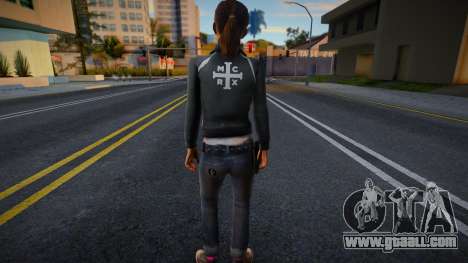 Zoe (Emo) from Left 4 Dead for GTA San Andreas