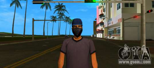 Tommy in the clothes of a bandit for GTA Vice City