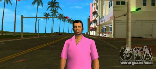 Tommy Lovely Pink for GTA Vice City