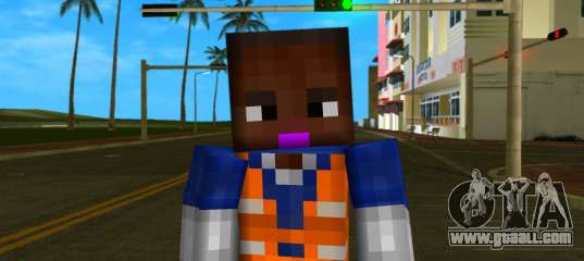 Steve Body Franklin Worker for GTA Vice City