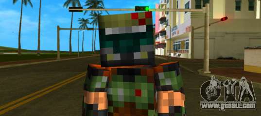 Steve Body Doom Guy 2016 for GTA Vice City