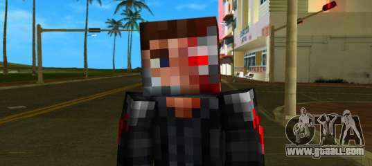 Steve Body Terminator Damage for GTA Vice City