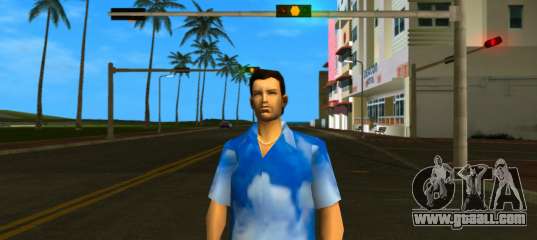 White Tommy Clear Skin for GTA Vice City