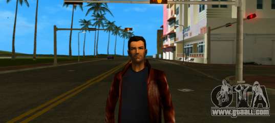 Tommy in a Gangster's Leather for GTA Vice City