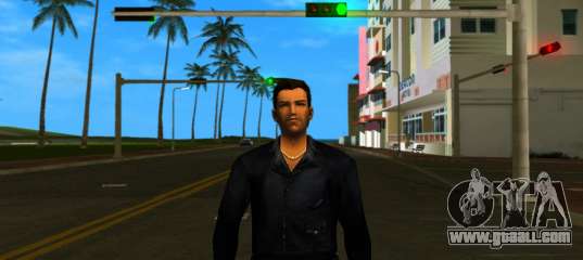 Tommy in biker clothes for GTA Vice City
