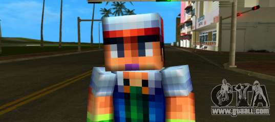 Steve Body Esh Ketchum for GTA Vice City