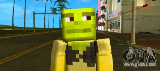 Steve Body Shrek for GTA Vice City