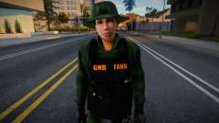 Bolivian Soldier from DESUR v2 for GTA San Andreas