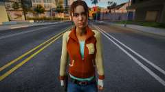 Zoe (Hotline Miami) from Left 4 Dead for GTA San Andreas