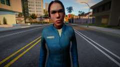 FeMale Citizen from Half-Life 2 v5 for GTA San Andreas