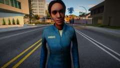 FeMale Citizen from Half-Life 2 v3 for GTA San Andreas