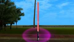 Red Lightsaber for GTA Vice City