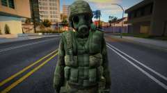 SAS (Tactical Green) from Counter-Strike Source for GTA San Andreas
