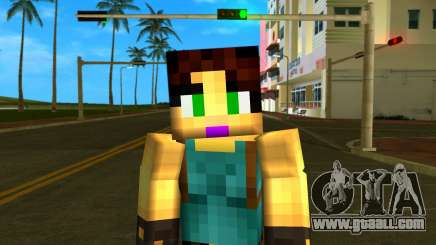 Steve Body Lara Croft for GTA Vice City