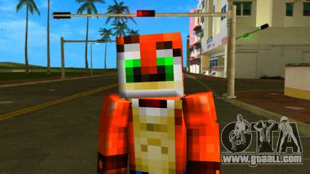 Steve Body Crash Bandicoot for GTA Vice City