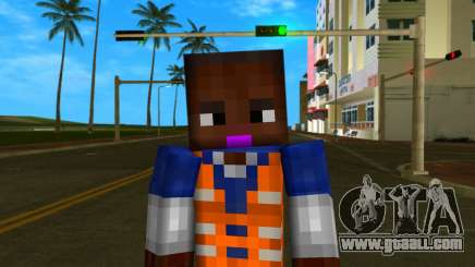 Steve Body Franklin Worker for GTA Vice City