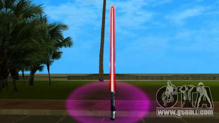 Red Lightsaber for GTA Vice City