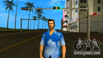 White Tommy Clear Skin for GTA Vice City