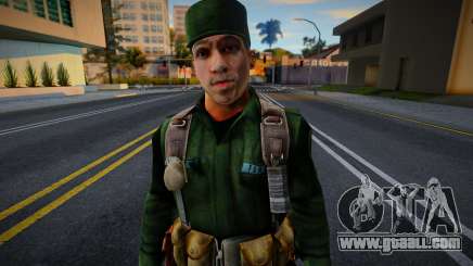 Venezuelan soldier for GTA San Andreas