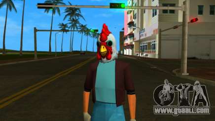 Tommy in a Rooster Mask from Manhunt for GTA Vice City