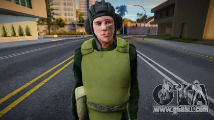 Venezuelan tankman for GTA San Andreas