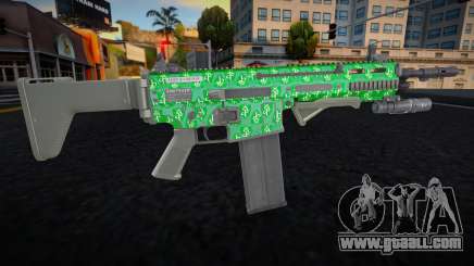 Heavy Rifle M4 from GTA V v21 for GTA San Andreas