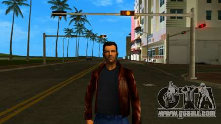 Tommy in a Gangster's Leather for GTA Vice City