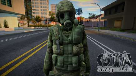 SAS (Tactical Green) from Counter-Strike Source for GTA San Andreas