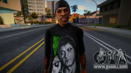 Gangster in a T-shirt for GTA San Andreas