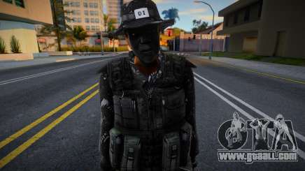 Colombian soldier Recruta for GTA San Andreas