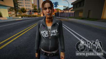 Zoe (Emo) from Left 4 Dead for GTA San Andreas