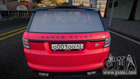 Range Rover Sport SVR (White RPG) for GTA San Andreas