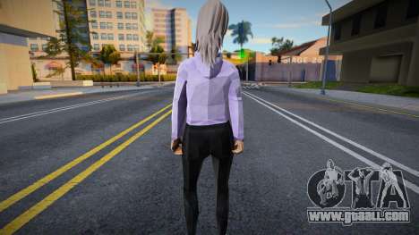 Girl in a jacket for GTA San Andreas