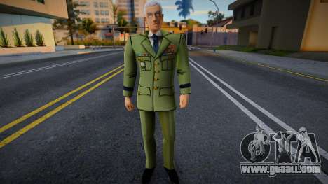 General Carrington From XIII for GTA San Andreas