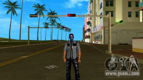 Tommy in the image of the Terminator for GTA Vice City