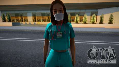 Female Physician for GTA San Andreas