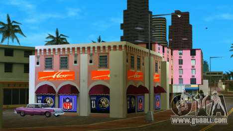 Footballwerbetafeln u. Fanshop for GTA Vice City