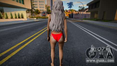Girl in a swimsuit 3 for GTA San Andreas