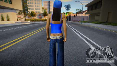 Girl Gangsta v2 for GTA San Andreas