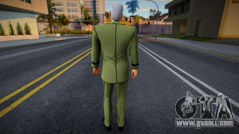 General Carrington From XIII for GTA San Andreas