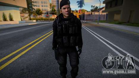 Soldier from BOPE - PMSC for GTA San Andreas