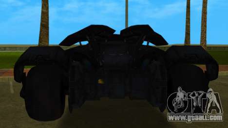 Batmobile Beta 0.1 for GTA Vice City