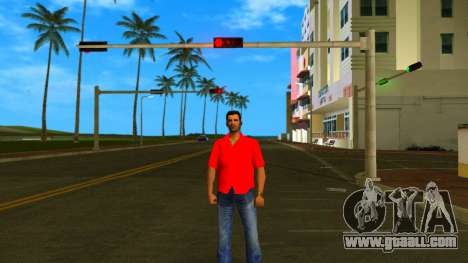 Tommy Camicia Rossa for GTA Vice City