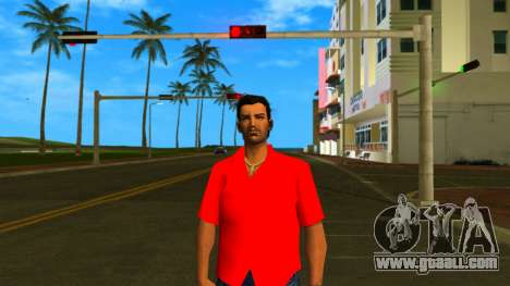 Tommy Camicia Rossa for GTA Vice City