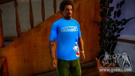 PlayStation Home Sonic Adventure 2 Shirt Mod for GTA San Andreas