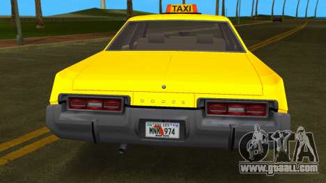 Dodge Monaco 74 (Cabbie) for GTA Vice City